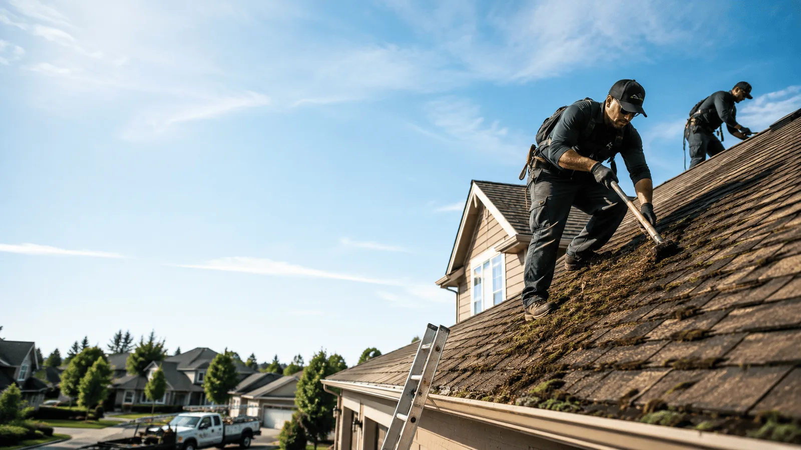 Roof Moss Removal in Temperanceville, VA near me
